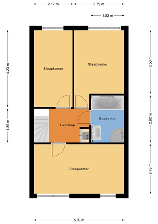 Floorplan - Oosterdiep 24, 3313 TG Dordrecht